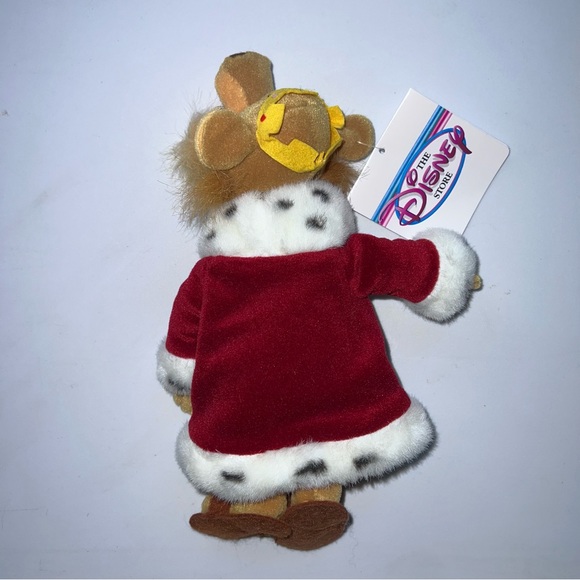 NWT Robin Hood Prince John (Lion) Disney Store Mini Bean Bag Beanie - Picture 2 of 3